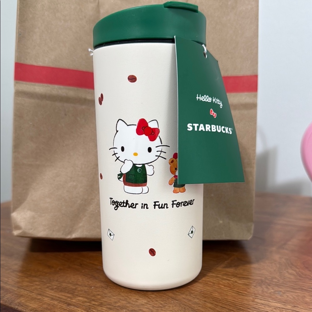 Starbucks Hello Kitty White Tumbler